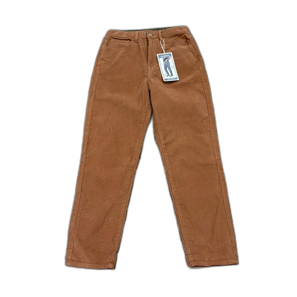 Indigo Rising High Rise Mom Fit Corduroy Pants Size 3/26 Academia Earthy Retro